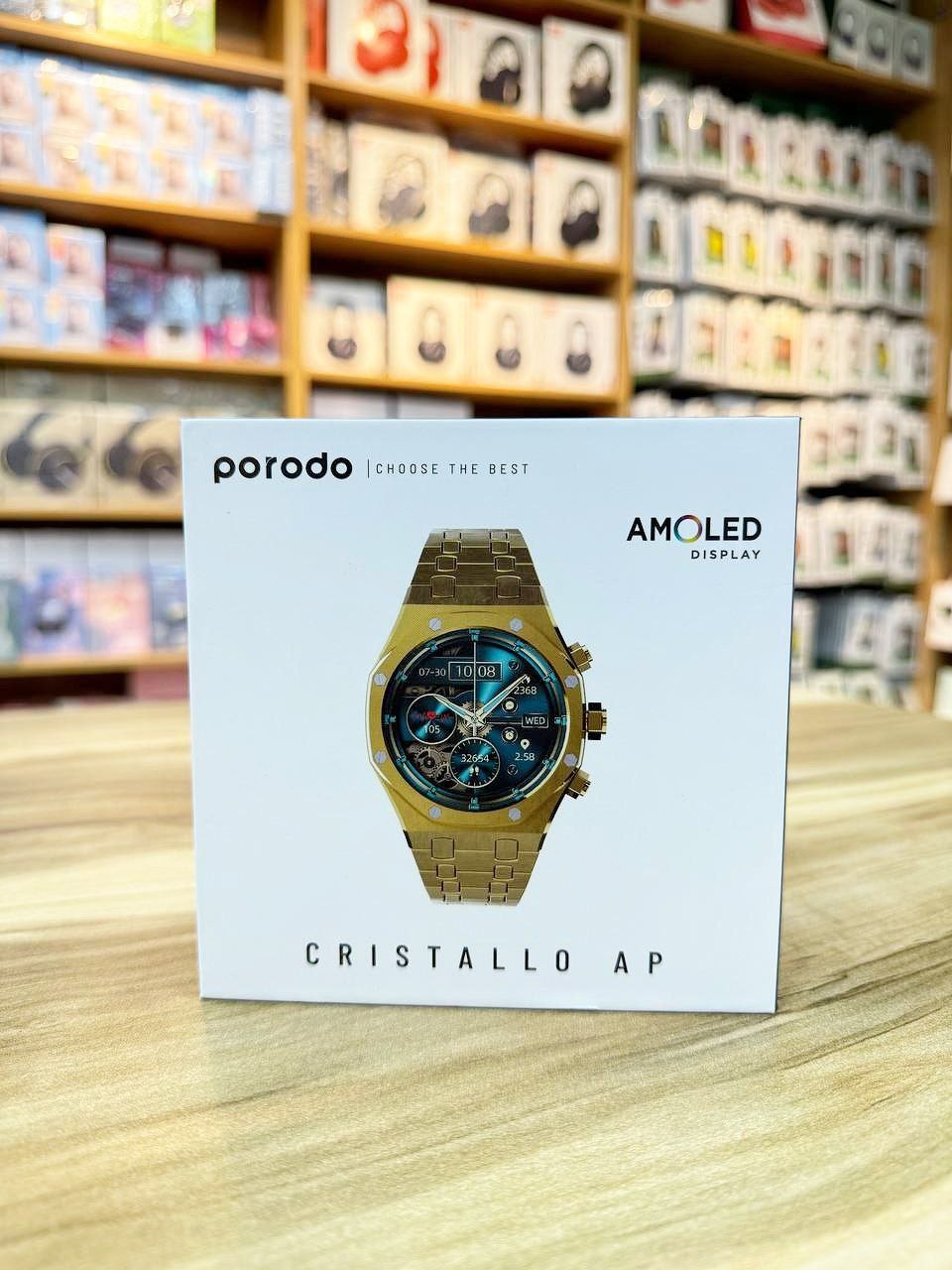 ساعت هوشمند پرودو مدل AMOLED CristalloAP