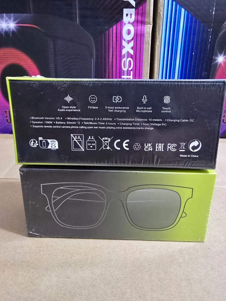 عینک هوشمند مدل  SMART GLASSES Gs10