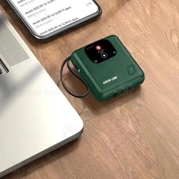 پاوربانک گرین لاین Green Lion SMART TOUCH SCREEN 10K