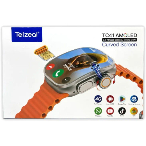 ساعت هوشمند سیم کارت خور تلزل مدل TELZEAL TC41 ریجستری شده قانونی