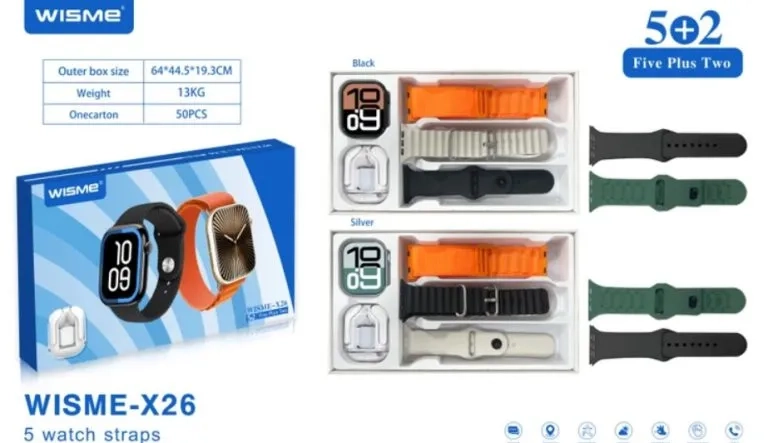 ساعت هوشمند ویسمی WISME-x26