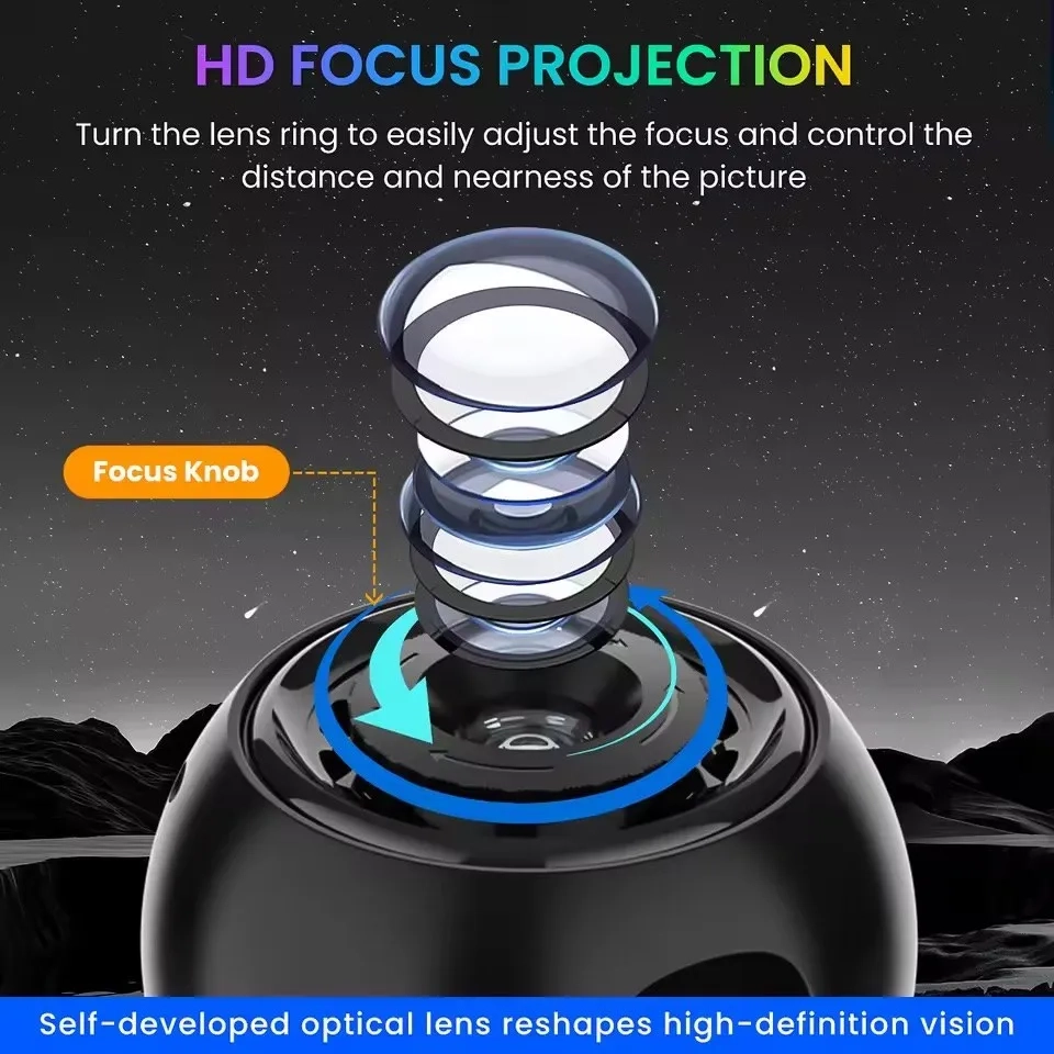 چراغ کهکشانی PORTABLE GALAXY PROJECTOR