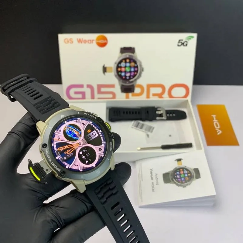 ساعت هوشمند سیم کارت خور GS WEAR G15 PRO