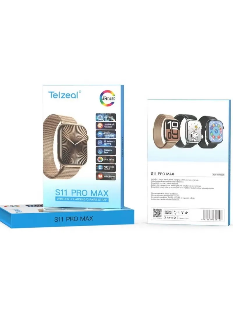 ساعت هوشمند تلزل Telzeal S11 Pro Max