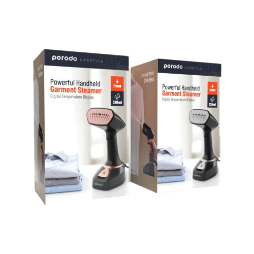 اتو بخار دستی پرودو مدل PORODO HANDHELD GARMENT STEAMER 1700W