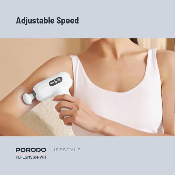 ماساژور تفنگی برقی پرودو porodo active precision massager