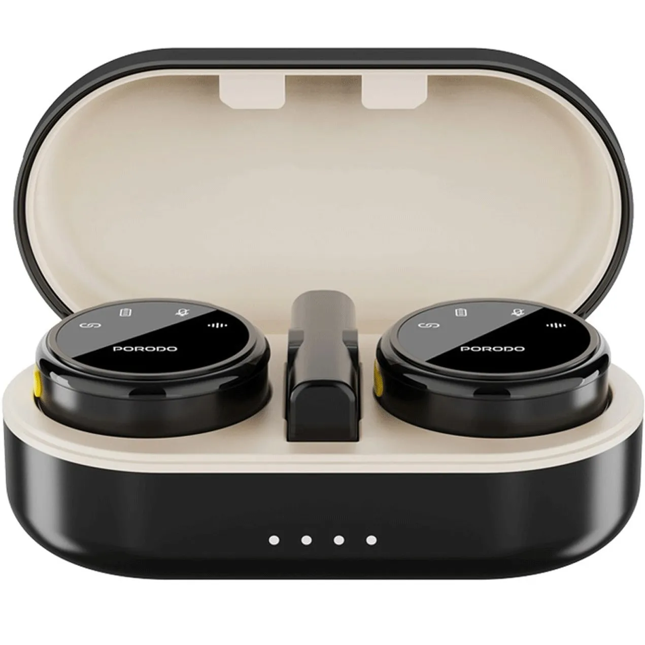 میکروفن بی سیم یقه ای پرودو مدل Porodo Lavalier Microphones