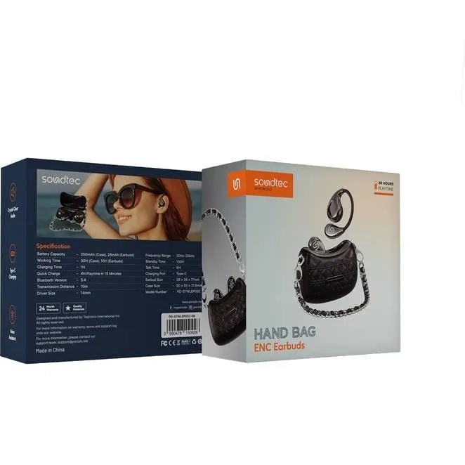 هندزفری بلوتوث القایی فانتزی طرح کیف دستی پرودو مدل HAND BAG ENC EARBUDS