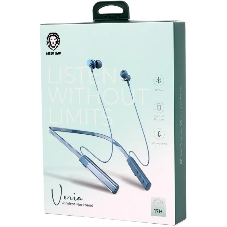 هندزفری گردنی گرین لاین مدل Green Lion Veria Neckband handsfree