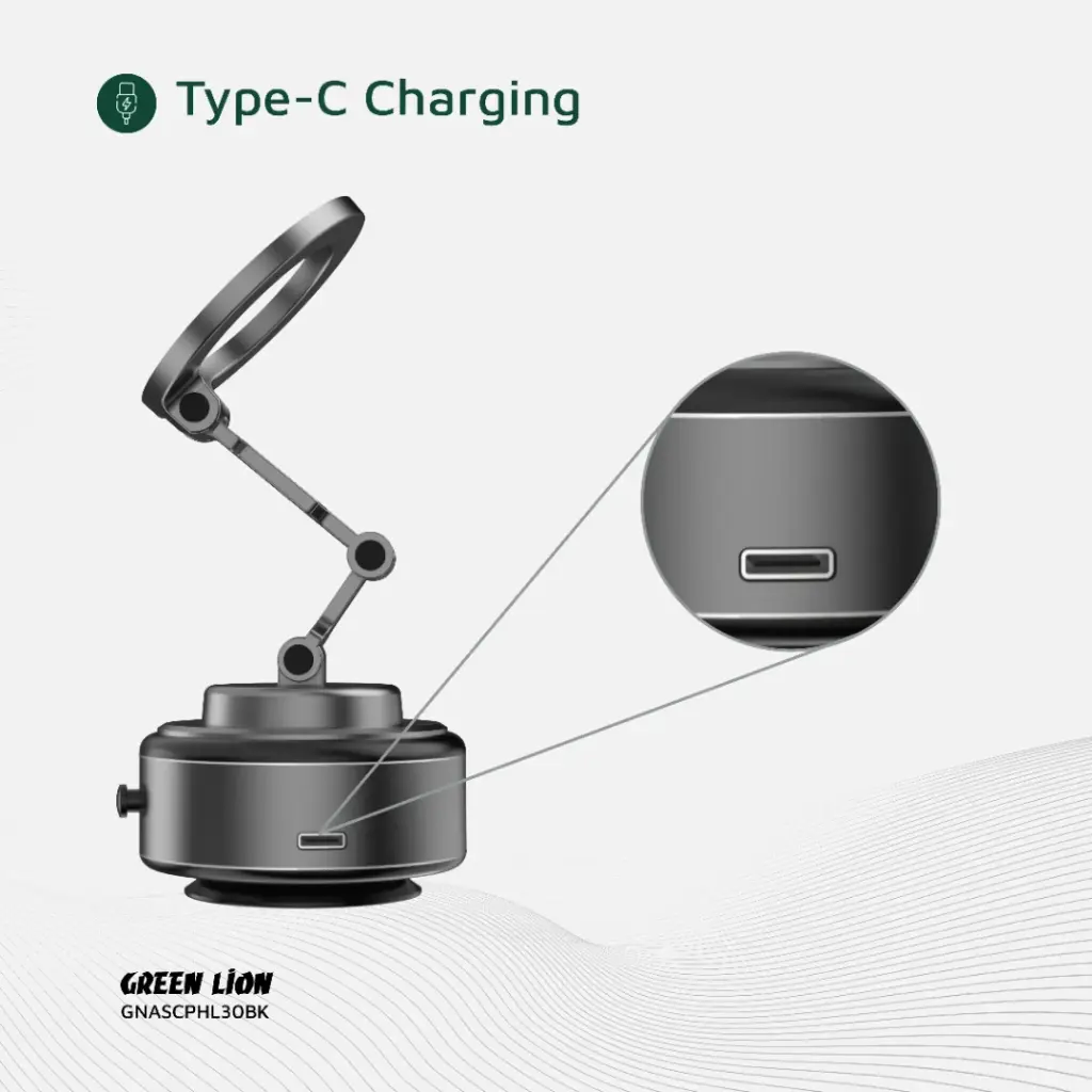 پایه نگهدارنده خودکار گوشی گرین لاین Green Lion GX-30 Auto Suction Phone Holder