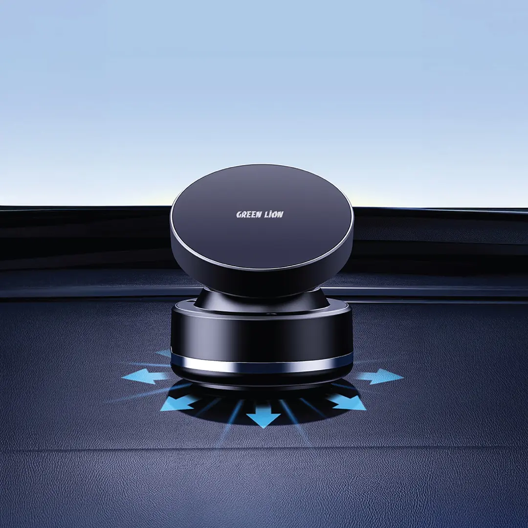 پایه نگهدارنده موبایل گرین لاین مدل Green Lion GX-33 Auto Suction Phone Holder