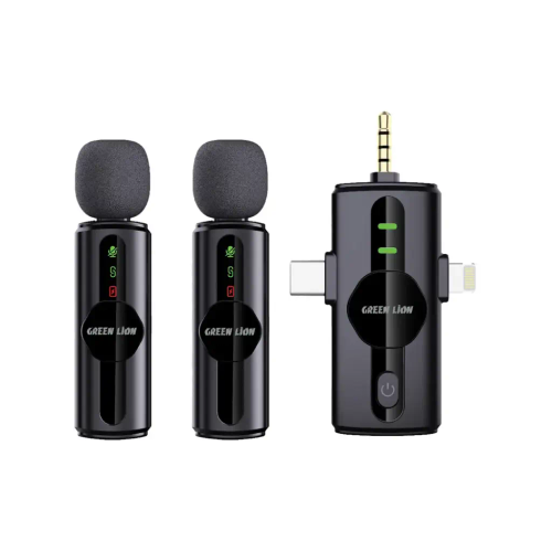 میکروفون سه کاره گرین لاین مدل Green Lion GM-80X Microphone 3 in 1