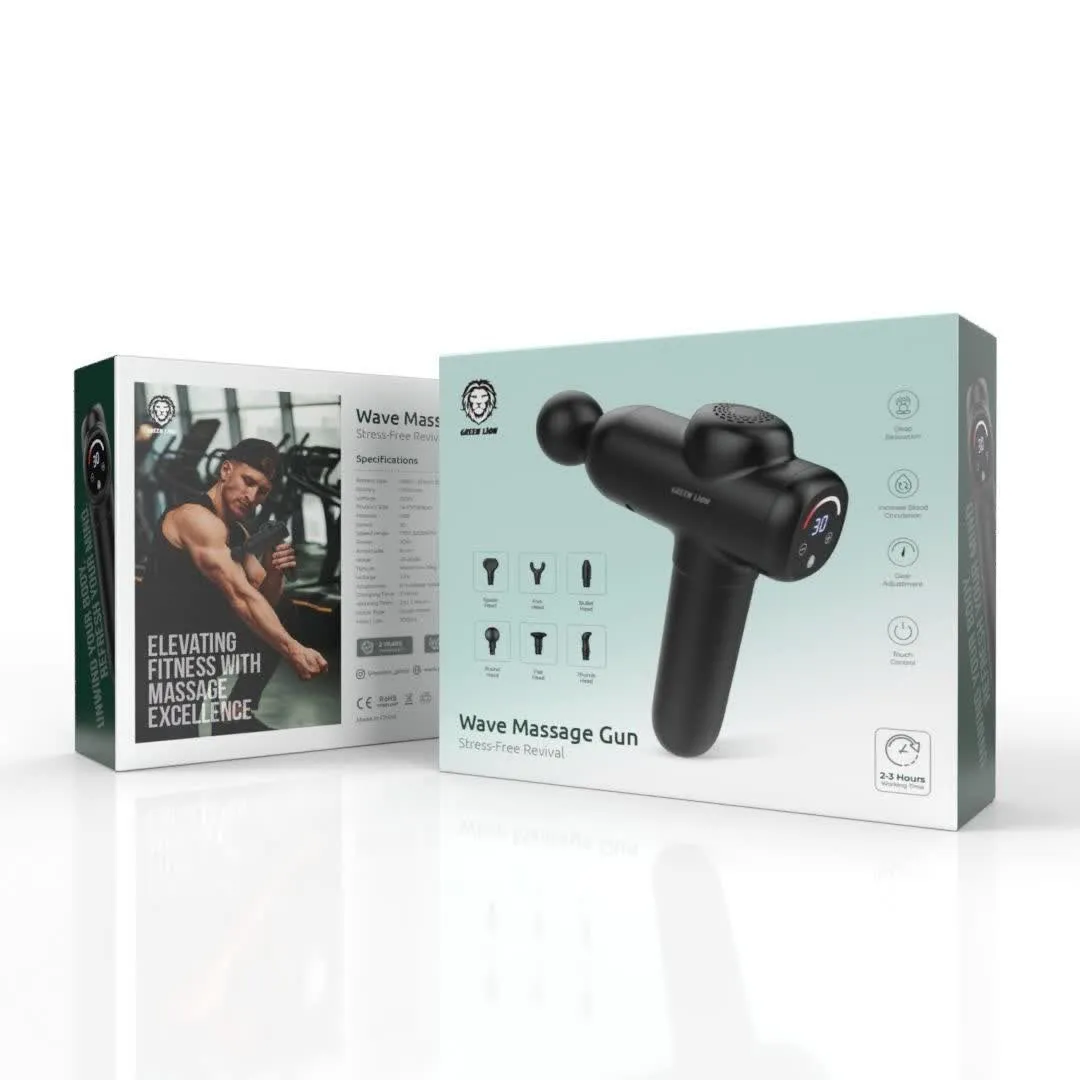 ماساژور گرین لاین مدل Green Lion Wave Massager Gun