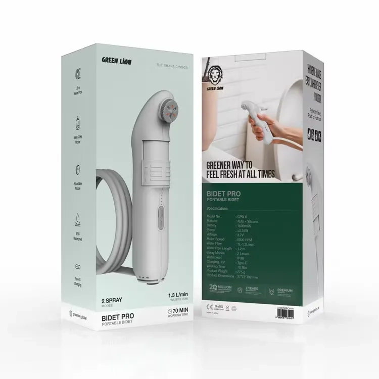 بیده قابل حمل گرین لاین مدل GREEN LION BIDET PRO WATER FLOW
