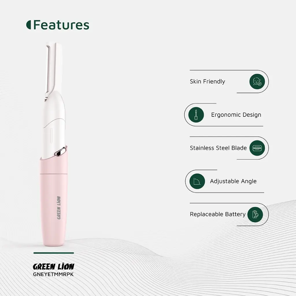 دستگاه اصلاح کننده ابرو گرین لاین مدل green lion Eyebrow Hair Trimmer
