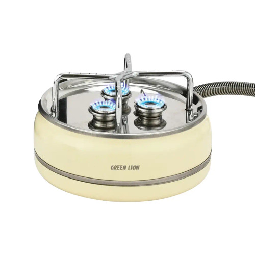 مینی اجاق گاز مسافرتی گرین لاین مدل Green Lion Orbit Flame 3 Burner Stove - Beige