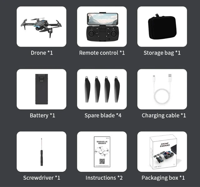 کوادکوپتر DRONE E99 pro max