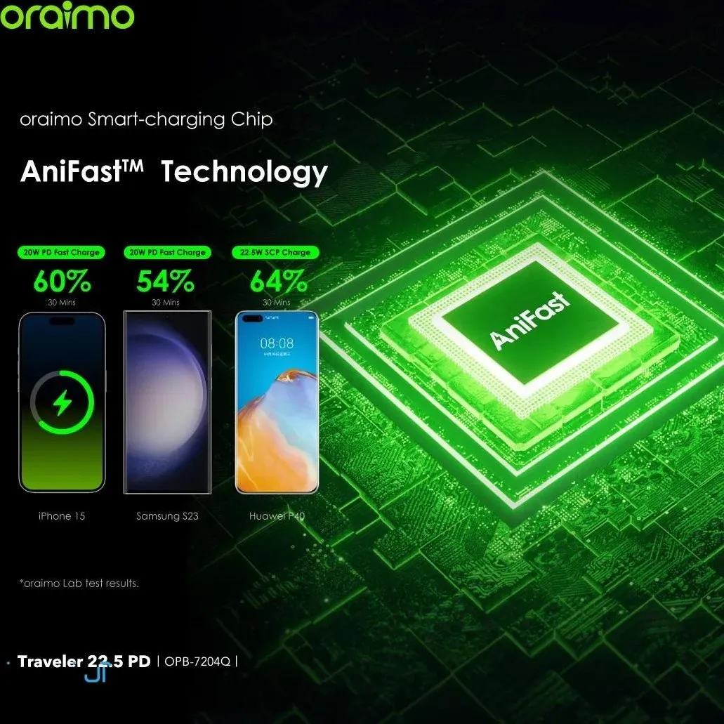 پاوربانک اورایمو oraimo OPB 7204Q 20k