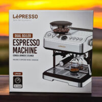 اسپرسوساز لپرسو دو بویلر با آسیاب مخروطی LEPRESSO DUAL BOILER LP038