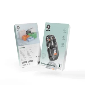 ماوس بی سیم گرین لاین مدل Transparent Mouse 2