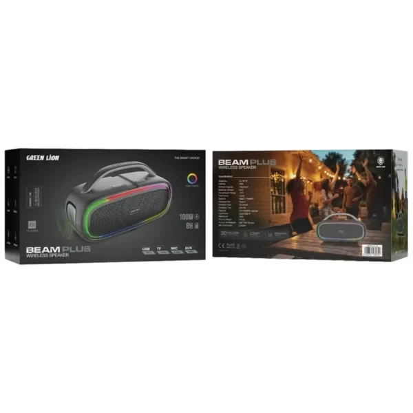 اسپیکر گرین لاین Green Lion Beam Plus Wireless Speaker