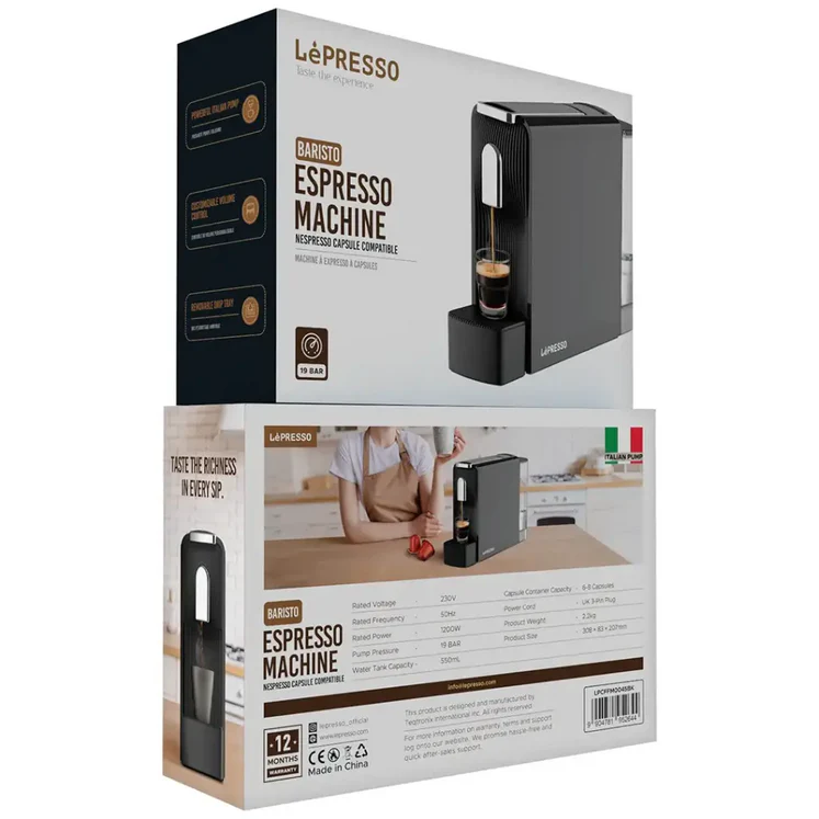 اسپرسوساز لپرسو LEPRESSO BARISTO