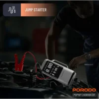جامپ استارتر و پمپ باد 6 کاره پورودو Porodo 6-in-1 Multi Function Power Tool